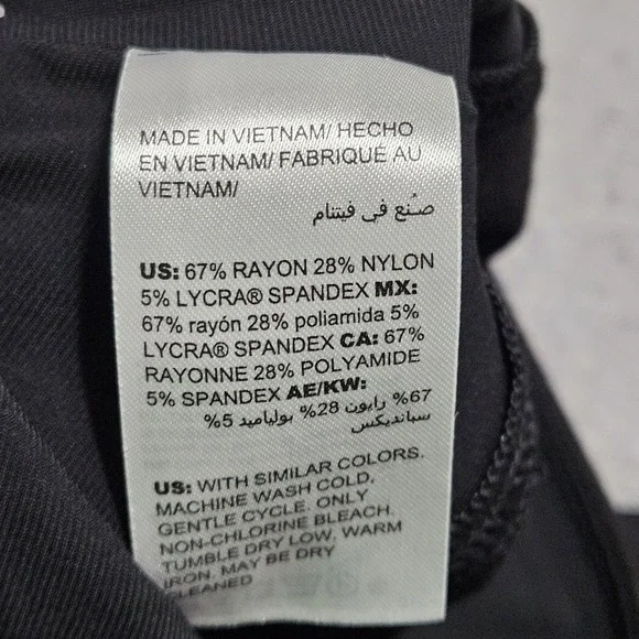 Soma Smoothing Ponte Leggings Size XS Pull-On Stretch Comfort Pants Black NEW - Picture 9 of 13